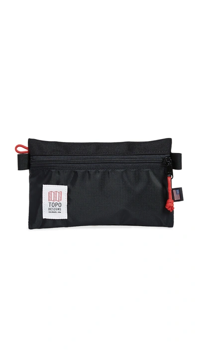 Shop Topo Designs Small Accessory Bag In Black