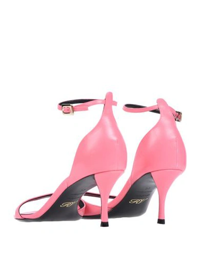 Roger Vivier Sandals In Fuchsia