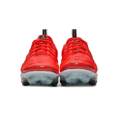 Shop Nike Red Air Vapormax Plus Sneakers