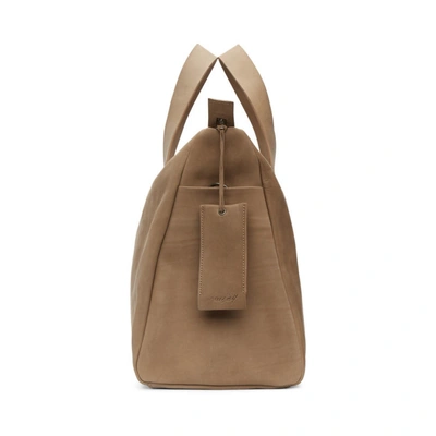 Shop Marsèll Marsell Brown Monouso Duffle Bag In 1741 L.brwn