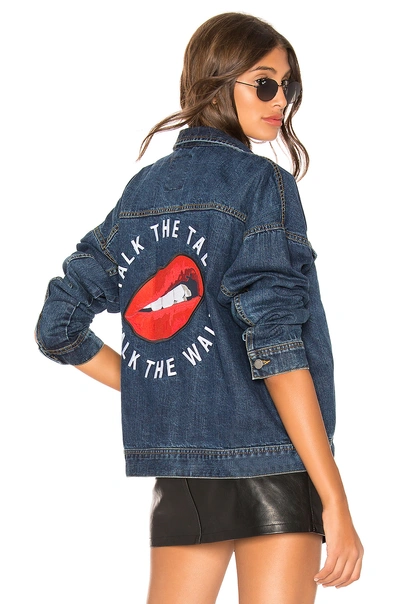 Shop Dr Denim Maureen Jacket In Patch Talk The Talk