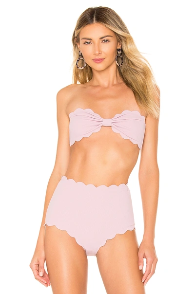 Shop Marysia Swim Antibes Top In Lavender