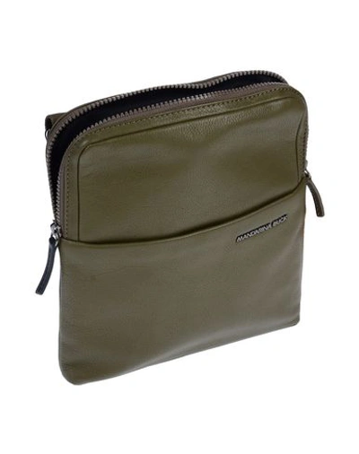 Shop Mandarina Duck Handbag In Military Green