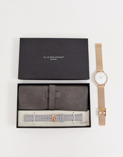 Shop Elie Beaumont Watch Gift Set - Multi