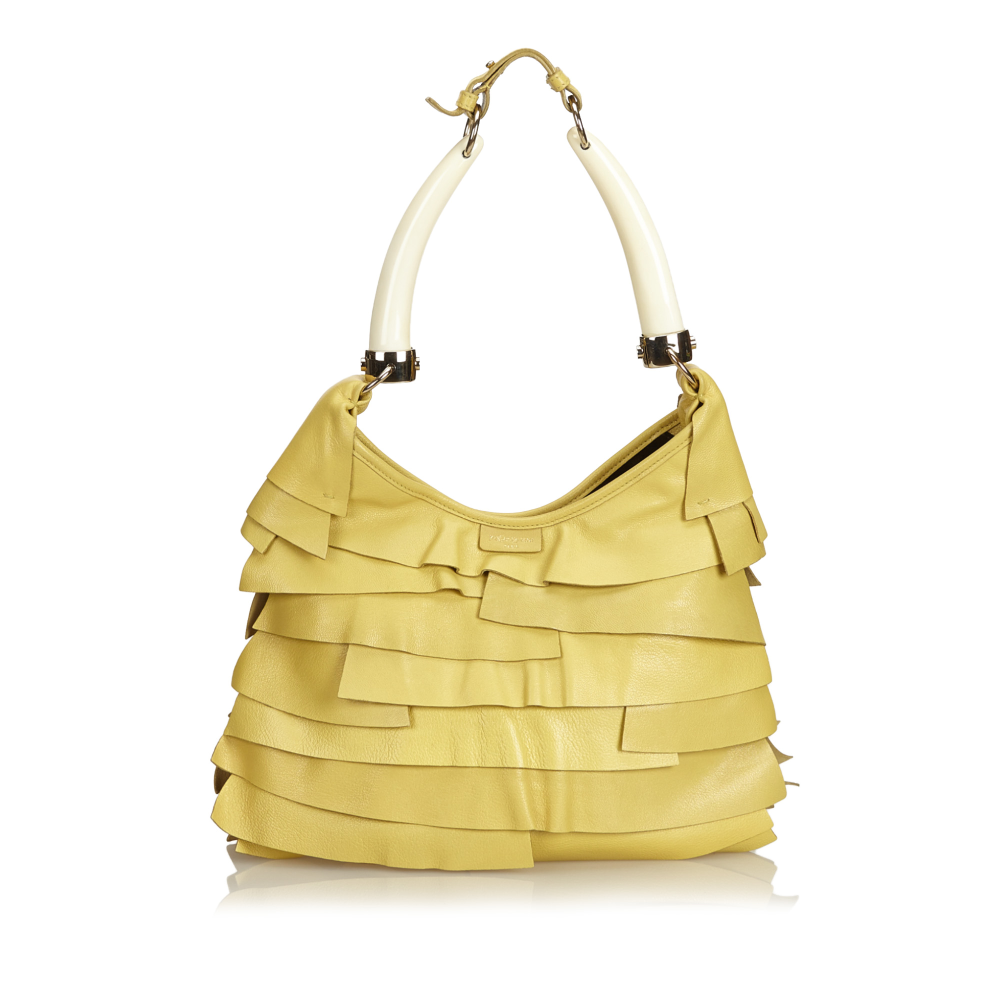 yellow ysl bag