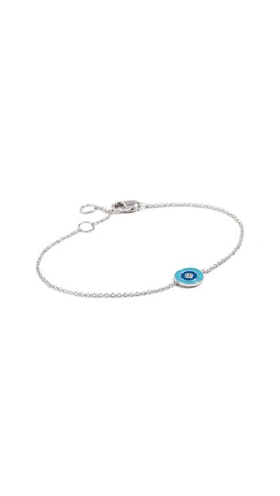 Shop Jennifer Zeuner Jewelry Kiki Bracelet In Sterling Silver