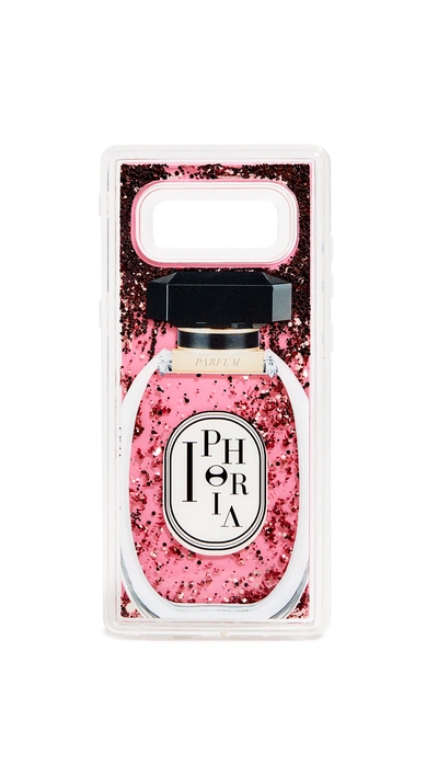 Shop Iphoria Perfume Round Samsung Galaxy Note 8 Phone Case In Rose