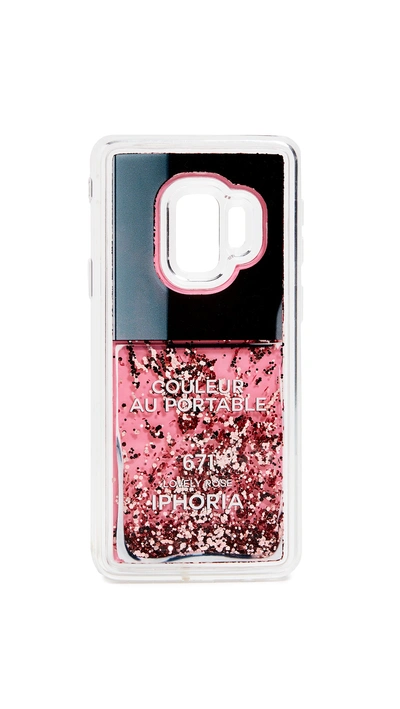 Shop Iphoria Lovely Nailpolish Samsung Galaxy S9 Phone Case In Rose