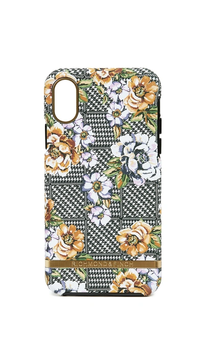 Shop Richmond & Finch Floral Tweed Iphone Xs Case