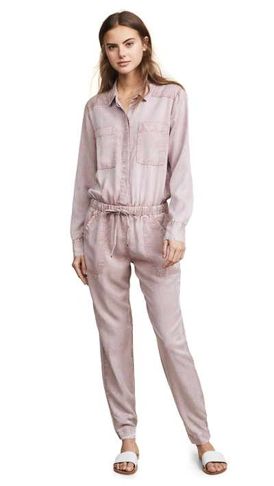 Shop Young Fabulous & Broke Everest Jumpsuit In Rosewater