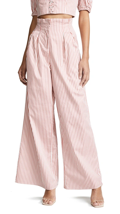 Shop Steele Marmont Pants In Cinnamon Stripe