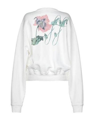 Shop Off-white Sweatshirt In White