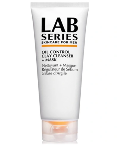 Shop Lab Series Oil Control Clay Cleanser + Mask, 3.4-oz.