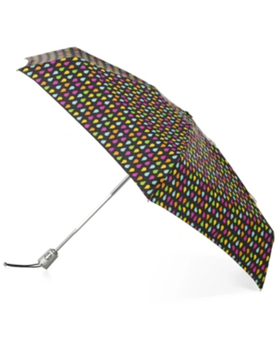Shop Totes Water Repellent Auto Open Close Sunguard Umbrella In Black Rain