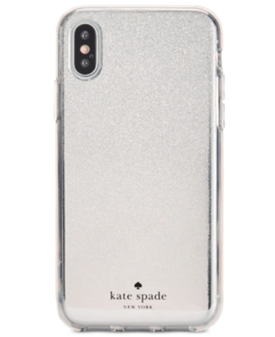 Shop Kate Spade New York Mirror Ombre Iphone X2 Case In Silver