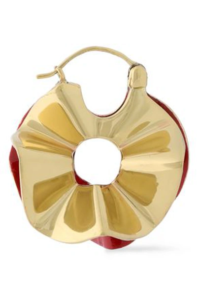 Shop Ellery Woman Flourish Gold-tone Earrings Gold