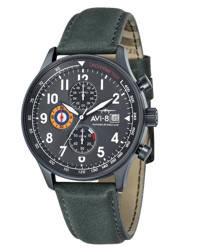 Shop Avi-8 Hawker Hurricane Watch In Green