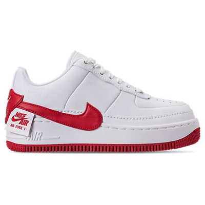 Shop Jordan Women's Air Force 1 Jester Xx Casual Shoes, Red - Size 11.0