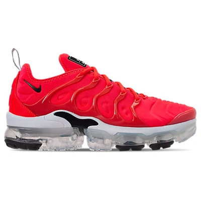 Shop Nike Men's Air Vapormax Plus Running Shoes, Red