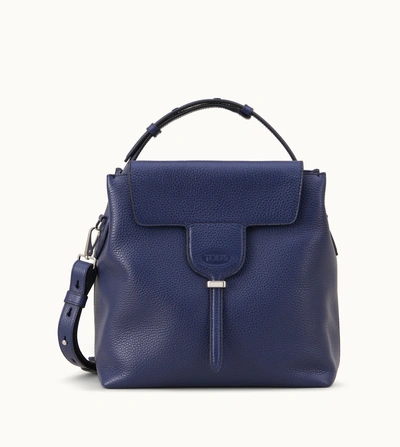 Shop Tod's Joy Bag Small In Blue
