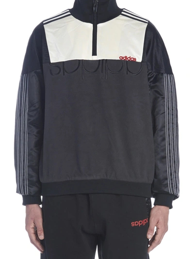 Shop Adidas Originals By Alexander Wang Disjoin Sweatshirt In Black