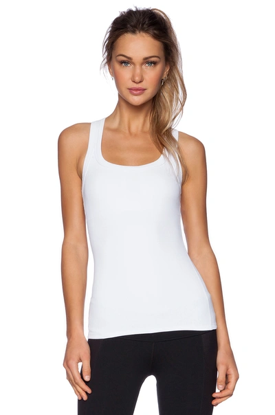 Shop Alo Yoga Rib Support Tank In White