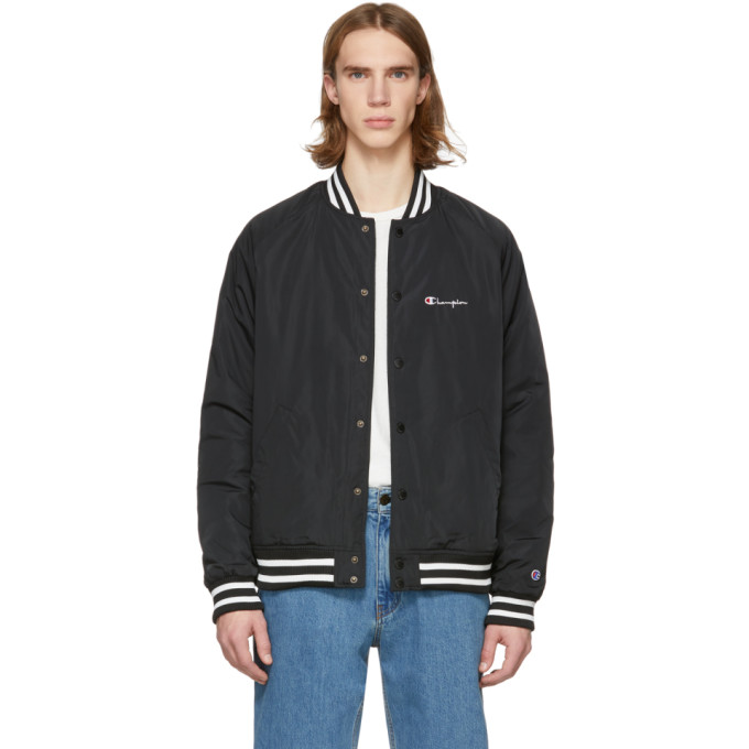 champion reverse weave bomber jacket