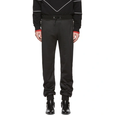 Shop Givenchy Black 4g Bands Lounge Pants In 001 Black