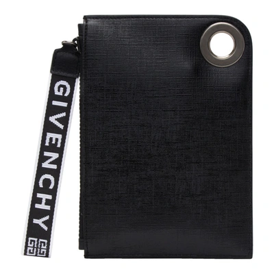 Shop Givenchy Black Slim Jaw Crossbody Bag