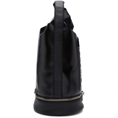 Shop Givenchy Black Large Jaw Backpack In 001 Black