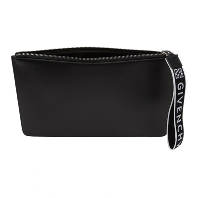 Shop Givenchy Black 4g Webbing Pouch