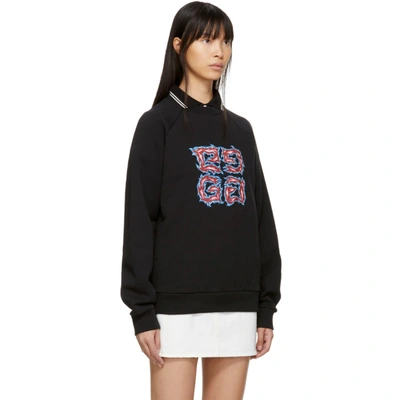 Shop Givenchy Black 4g Sweatshirt In 001 Black