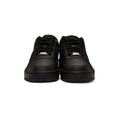 Shop Nike Black Air Force 1 07 Sneakers In 001 Black