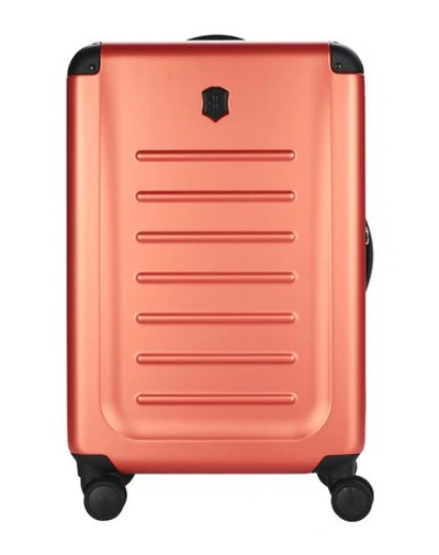 Shop Victorinox Wheeled Luggage In Rust