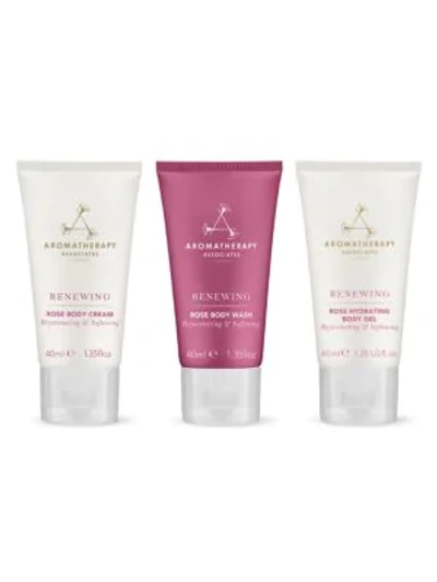 Shop Aromatherapy Associates The Power Of Rose 3-piece Travel Collection