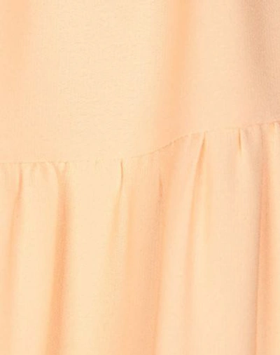 Shop Chloé Midi Skirts In Apricot