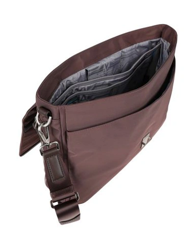 Shop Piquadro Work Bag In Dark Brown