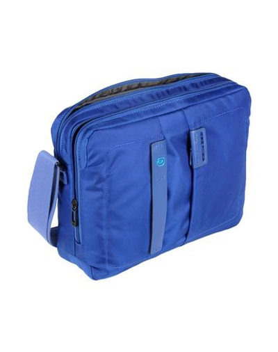 Shop Piquadro Work Bag In Blue