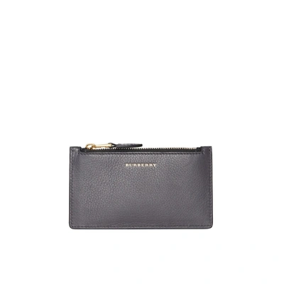 Shop Burberry Two-tone Leather Card Case