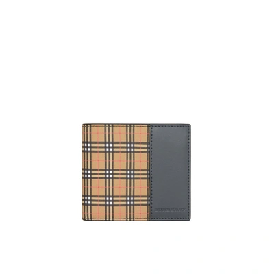 Shop Burberry Small Scale Check International Bifold Wallet