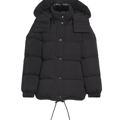 Shop Burberry Detachable Hood And Sleeve Down-filled Puffer Jacket