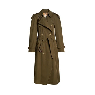 Shop Burberry The Long Westminster Heritage Trench Coat