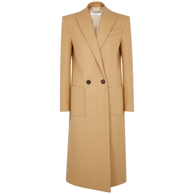 Shop Givenchy Camel Wool Coat