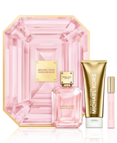 Shop Michael Kors 3-pc. Sparkling Blush Gift Set