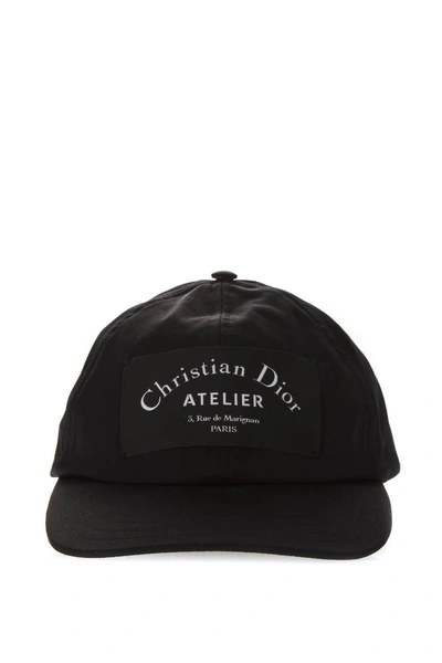 Homme Atelier Cap In Black