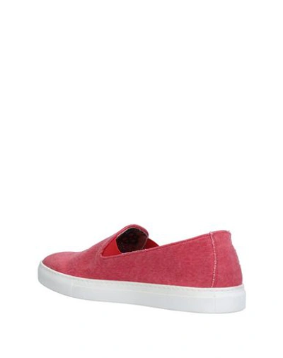 Shop Yab Sneakers In Red