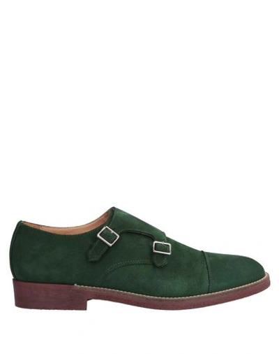 Shop Anderson Loafers In Dark Green