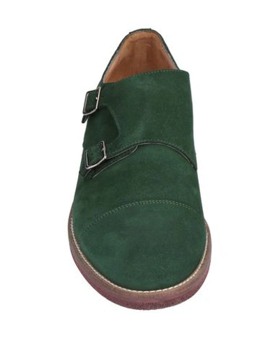 Shop Anderson Loafers In Dark Green