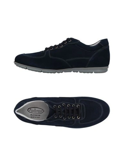 Shop Anderson Sneakers In Dark Blue