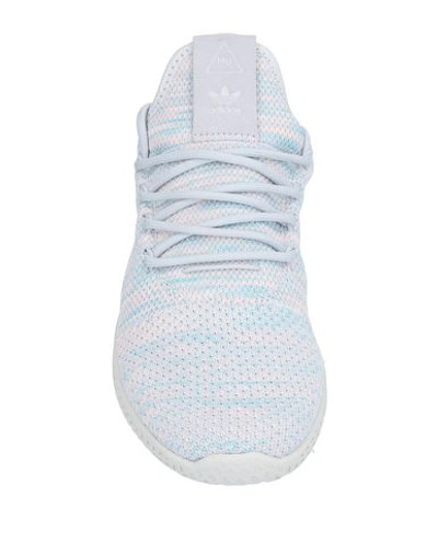 Shop Adidas Originals By Pharrell Williams Sneakers In Sky Blue